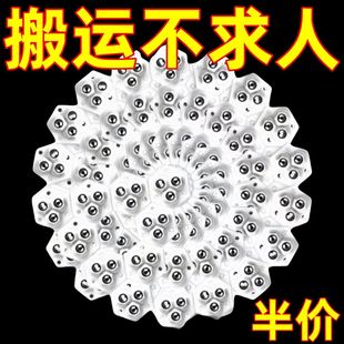 创意万向滚珠三珠滑轮粘贴式静音可移动轮子五金家具耐磨承重脚轮