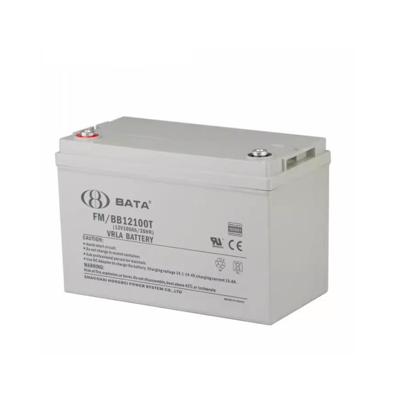 BATA鸿贝蓄电池FM/BB12100T 12V100ah船舶通信电力设备EPS机房用图片