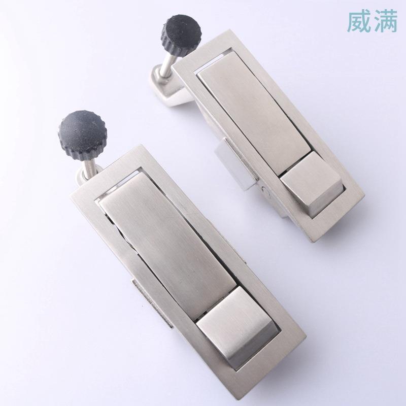 MS708-2-3平面锁配电箱机柜门锁空压机弹跳锁开关柜门锁工业柜锁