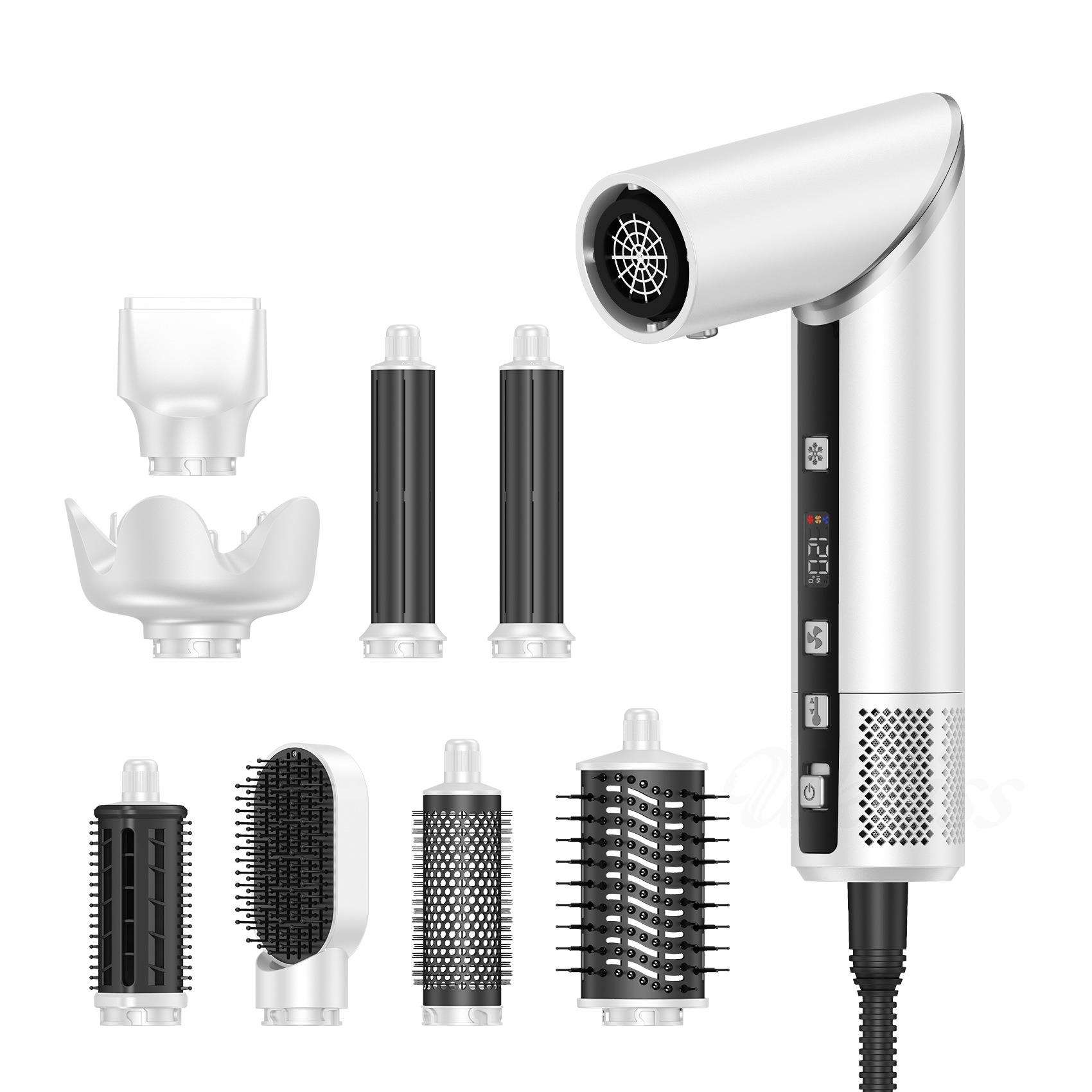 新品网红旋转折叠吹风机家用学生多功能电吹风新款负离子热风梳