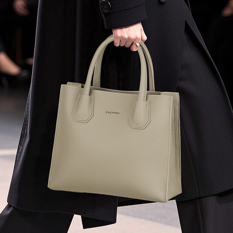 头层牛皮品牌包包2026新款大容量真皮手提包上班通勤单肩斜挎女包