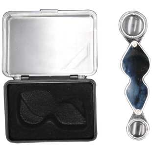 10鉴定20高倍特倍拜斯便携放大镜手持倍专业高清光学玻璃古玩折叠