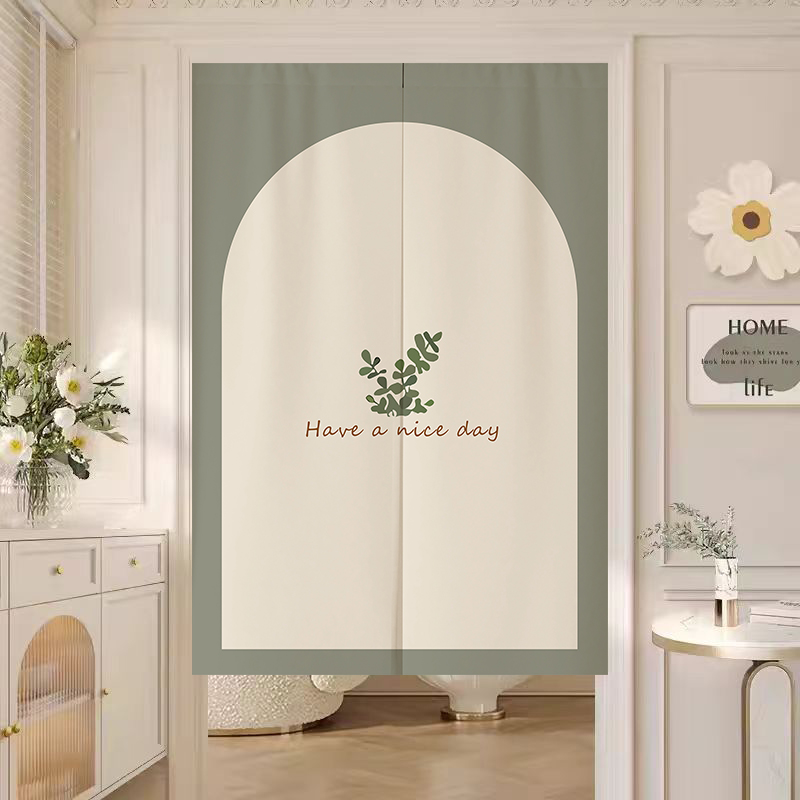 家用门帘小清新隔断卧室遮