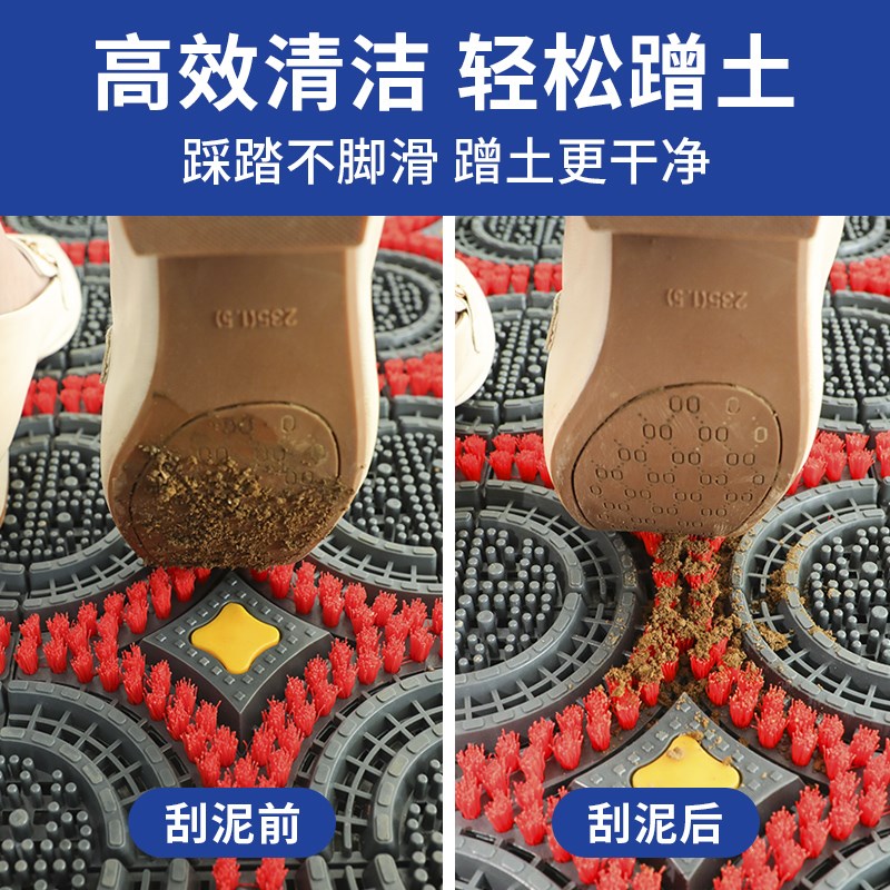 商用大门口迎宾地垫室外除尘地毯入户门垫子门店户外台阶防滑脚垫