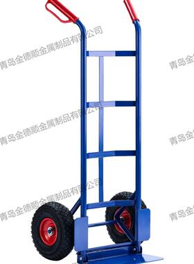 101703两轮手推车厂家货搬运车载重王拖车平板手拉车小推车