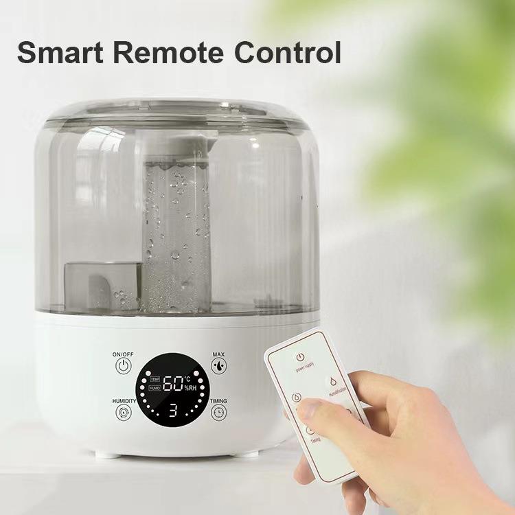 超声波加湿器迷你家用静音桌面喷雾器办公室香薰大容量上加水卧室