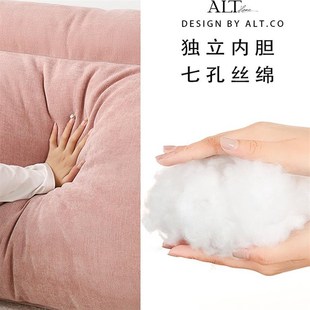 母婴级实木无床头护腰靠垫榻榻米软包靠枕双人床上大靠背垫可拆洗