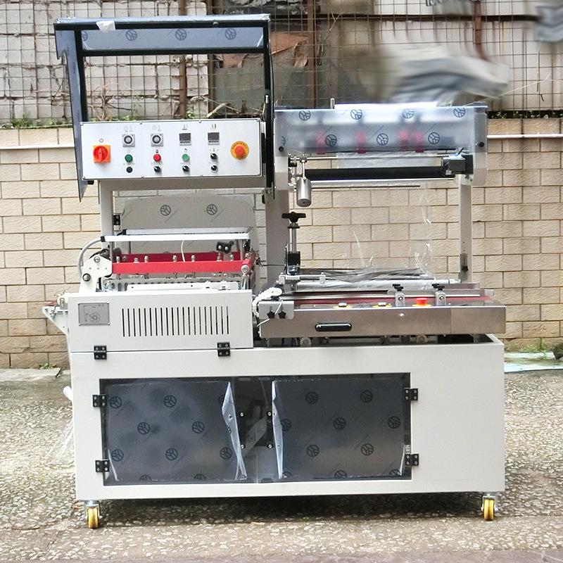 华切士全定自动热缩膜包包装机 塑封薄膜封752机 装套膜热缩机做