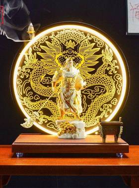 武财神关公招财摆件家用客厅招财镇宅公司开业送礼桌面财神爷装饰