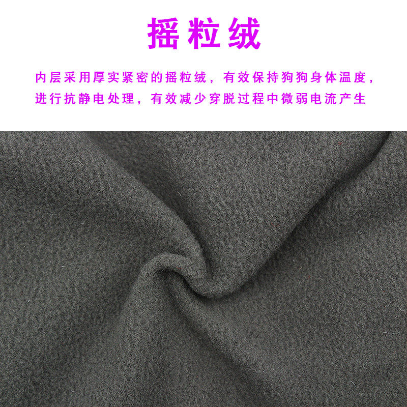宠物大狗衣服冬装加厚保暖金毛杜宾衣服冬季中大型犬狗棉衣酷帅