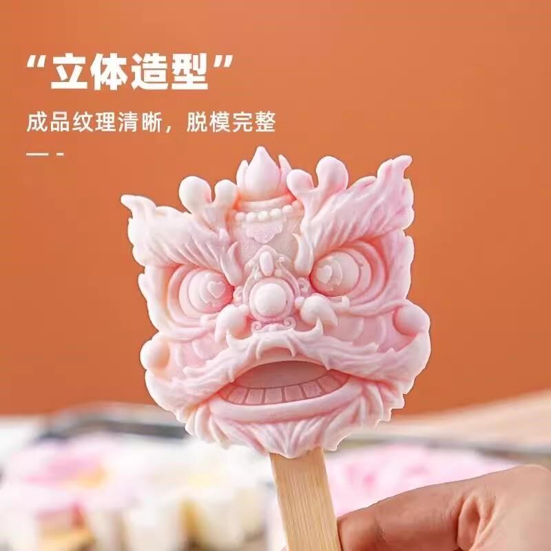 古风文创雪糕模具食品级硅胶儿童母婴级自制国潮冰淇淋凌做棒冰棍