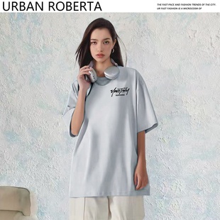 T恤男女同款 URBAN 印花短袖 2026新款 情侣上衣DBY ROBERTA官方正品