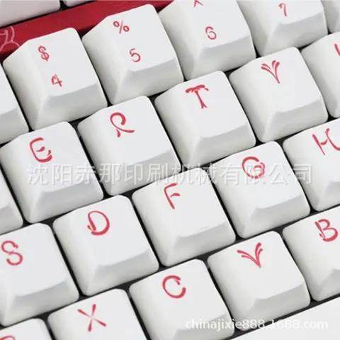 电脑键盘按钮印字移印机 笔记本键盘 鼠标印刷机生产厂家