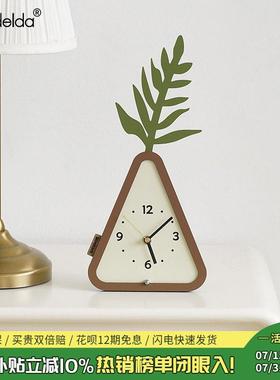 Mandelda桌面摆件家居简约书房卧室装饰电视柜玄关创意座钟装饰品