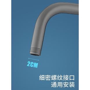 降定淋浴杆固改装 不锈钢沐HSG101Q 升喷杆支架配件淋雨喷头顶加装