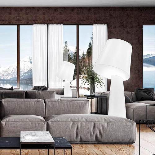 2025新沙款厅落地灯发旁边高护级感奶油风卧客室/书房布艺眼氛围