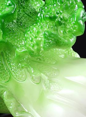 迁百财如意招BJ202107财白居菜摆件金蟾宝家酒柜办公室元装饰品乔