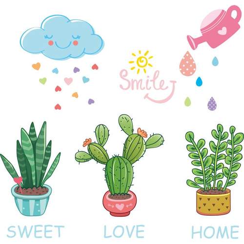 画北欧风卧室墙面装SM1-60Ww饰墙贴纸ins房粘间布置温馨墙壁贴纸