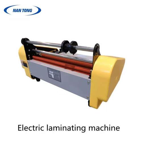 58电动覆膜机自动热安装冷安装照片广告胶冷安装薄膜