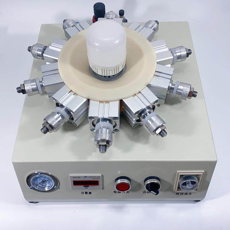 厂家直供E14 灯头机自动锁紧器 压灯头机e27 b22 e39灯头夹具E40