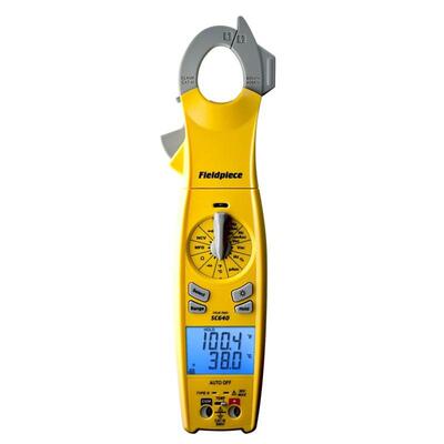 Fieldpiece SC640 真有效值旋转头钳形表