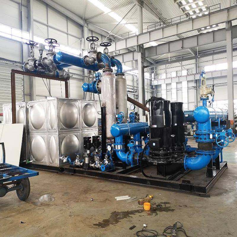 滕州换热站厂家供暖换热机组螺旋缠绕管壳式供暖换热机组换热站,机械设备,节能设备,淘宝优惠券,粉丝福利购,淘宝优惠卷