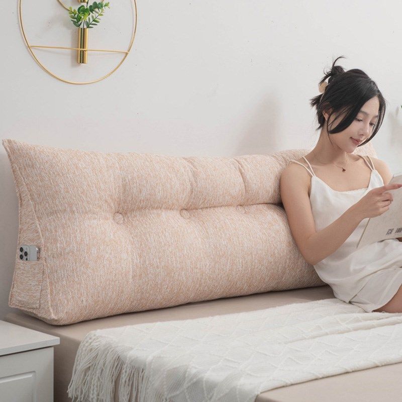 网红靠枕宿舍床头靠背防撞卧室榻榻米软包护腰靠垫沙发飘窗可拆洗
