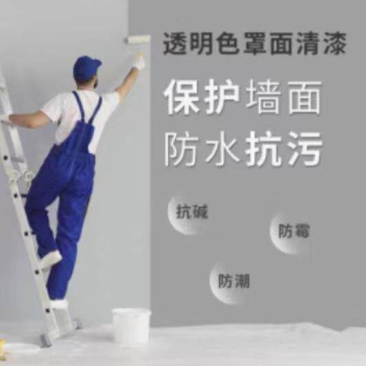 厂家罩光漆室内罩面漆水性哑光防水墙面外墙乳胶漆可擦洗保护
