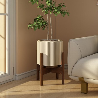 花盆架子落地式客厅十字花架窗台盆栽置物架阳台花盆托架植物支架