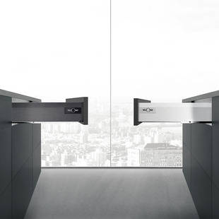 NUOMI/诺米 骑马抽屉轨道豪华阻尼抽屉轨道加高骑马抽屉导轨