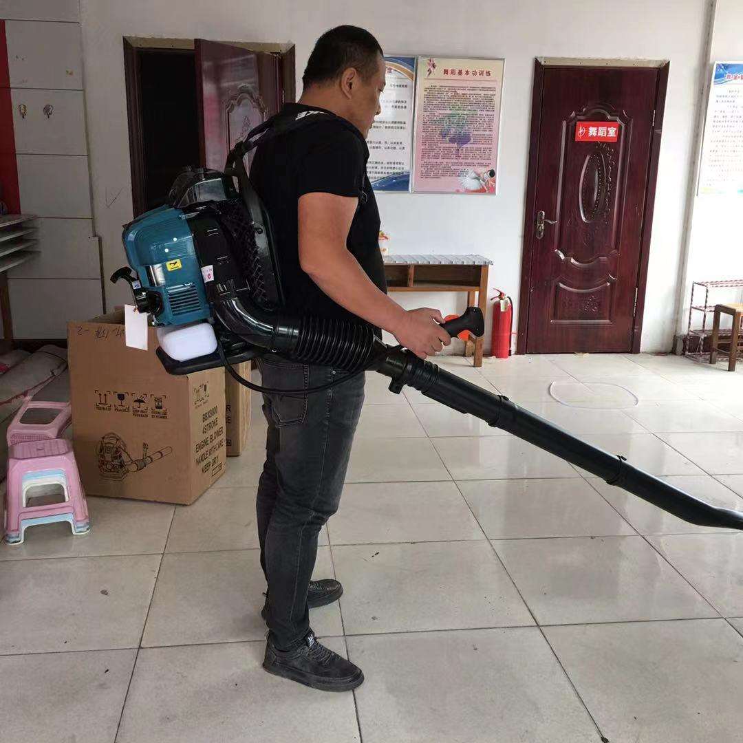 道什威尔EB850超强风力灭火鼓风机马路除尘大棚清扫背负式吹雪机