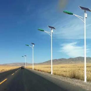 LED太阳能路灯 厂家供应 室外照明灯具 新农村建设太阳能路灯灯杆