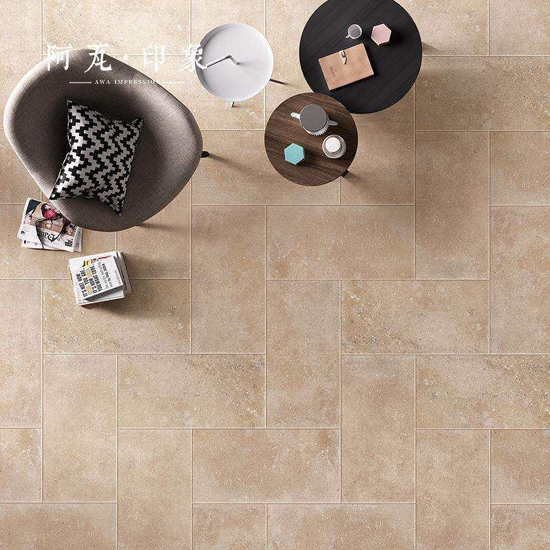 珊瑚石瓷砖仿古地砖600x600 客厅餐厅民宿地板砖防滑厨房卫生