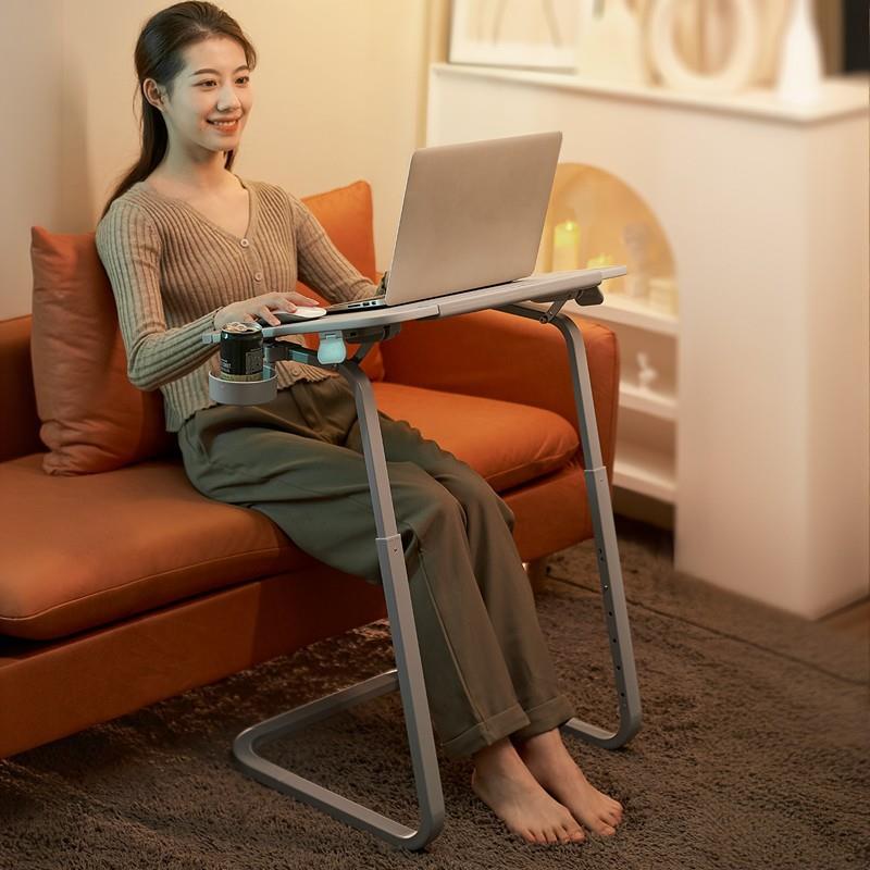 赛鲸床边桌可移动沙发边桌可升降电脑桌折叠学习笔记本支架写字懒