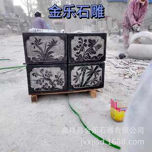 祥云柱基石方形石柱家用石墩厂家直供园林装饰摆件