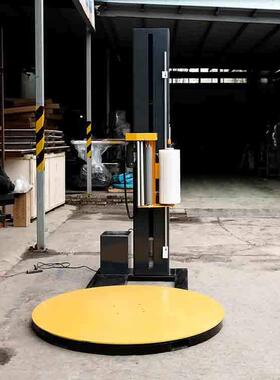 托盘缠绕机 TP2200F-L 欧姆龙电器配置 触摸屏面板 预拉伸缠膜机