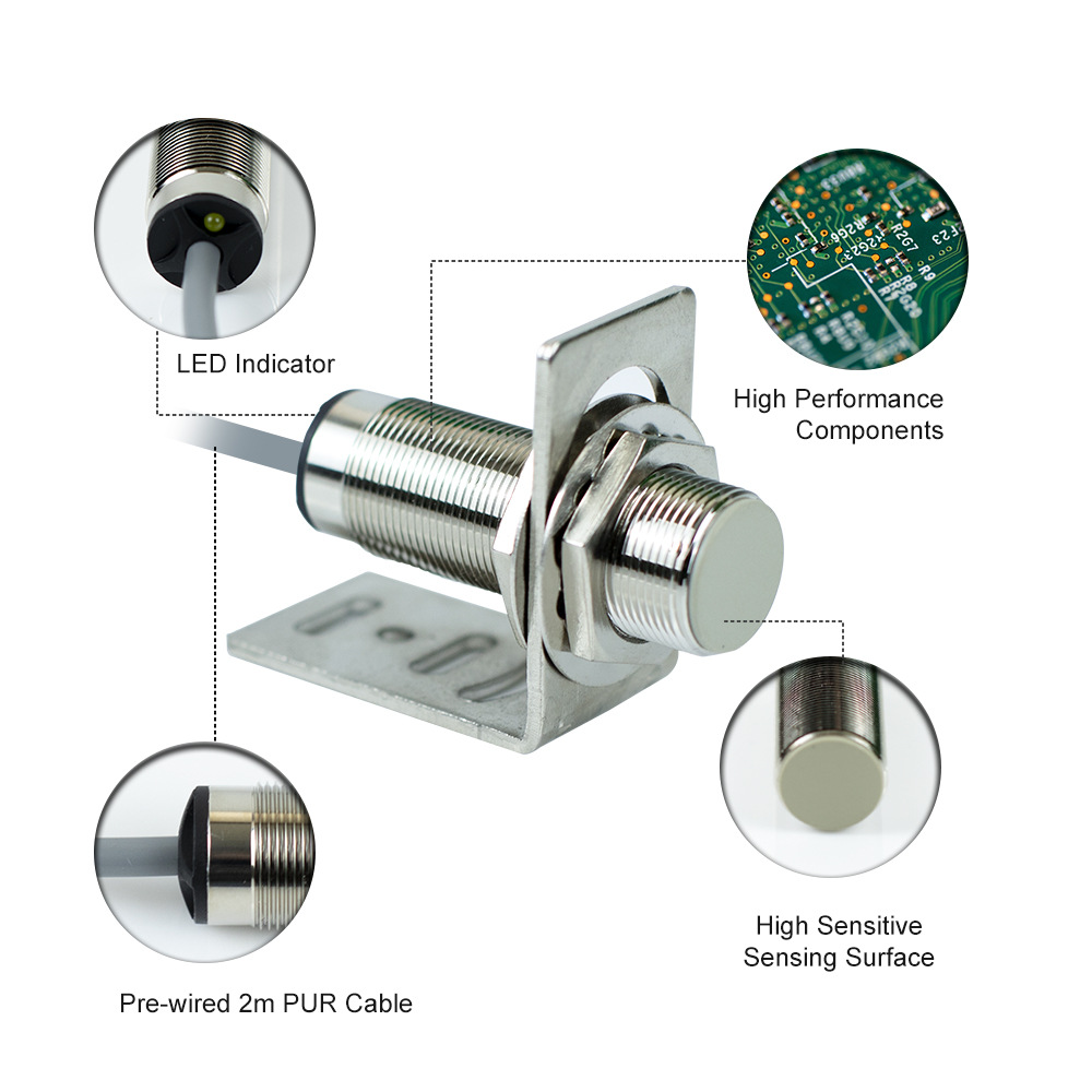 凯基特  电感式 接近开关 BI30U-CK40-AP6X2-H1141传感器 圆柱型