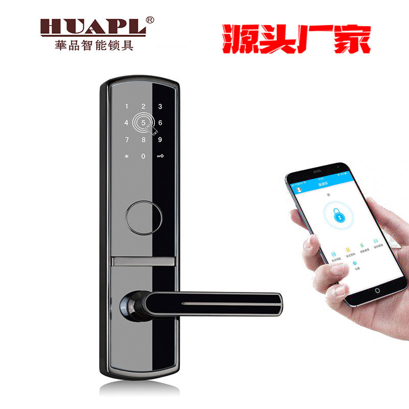 厂家直供公寓密码锁民宿远程动态密码锁锌合金门锁办公智能门锁