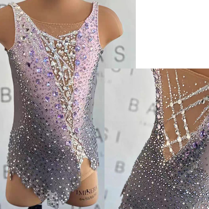 左媄艺术体操儿童成人专业比赛