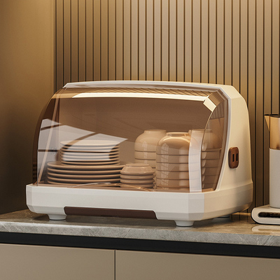 碗筷收纳盒带盖子带沥水碗盘架放碗碟子盘子收纳碗盘柜厨房碗碟收