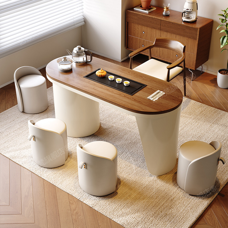 艺顿梵阳台茶桌椅组合2025新款小型高端岩板烧水壶一体小茶台,住宅家具,家用茶台/茶桌,淘宝优惠券,粉丝福利购,淘宝优惠卷