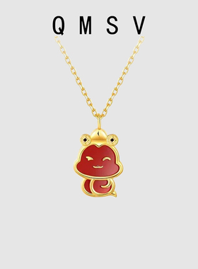 S925纯银项生肖蛇轻奢小众项链