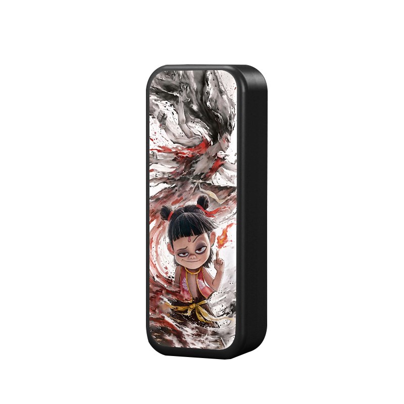 哪吒之魔童闹海指纹文具盒小学生男女生带密码P锁铅笔盒大容量定