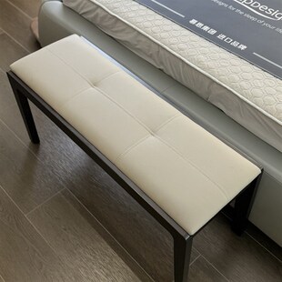 实木家具床尾凳家用带机关暗格收纳柜隐蔽储物长条卧室床头凳子
