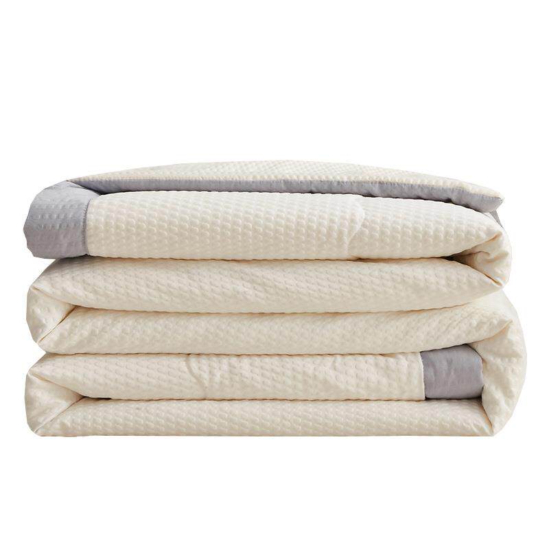 夏被水洗棉刺绣空调被单人双人夏凉被薄被子夏季学生宿舍夏天被子