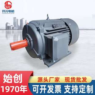 YE2三相异步电动机三相380V造纸机械马达水泵矿山机械3KW电机 开元