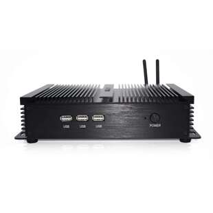迷你电脑工控机i5-4200U/5250U双网嵌入式工业minipc瘦客户机