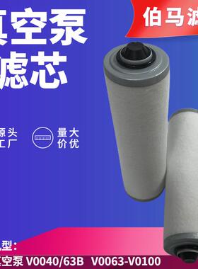 众德真空泵油雾过滤器 ZD7180001 排气滤芯 V0040/0063B V0100
