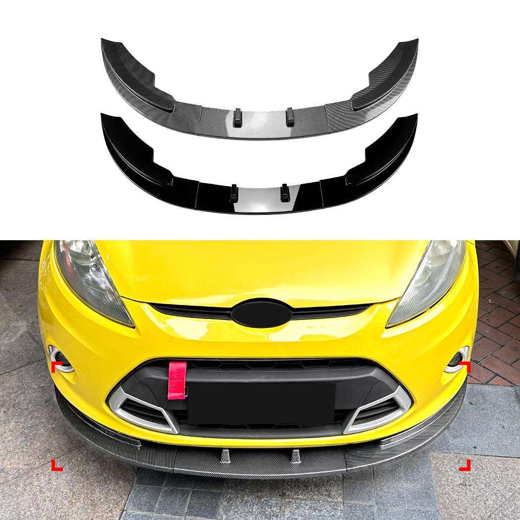 适用福特嘉年华Fiesta MK7 标准版2008-2012前杠前唇前铲跨境改装