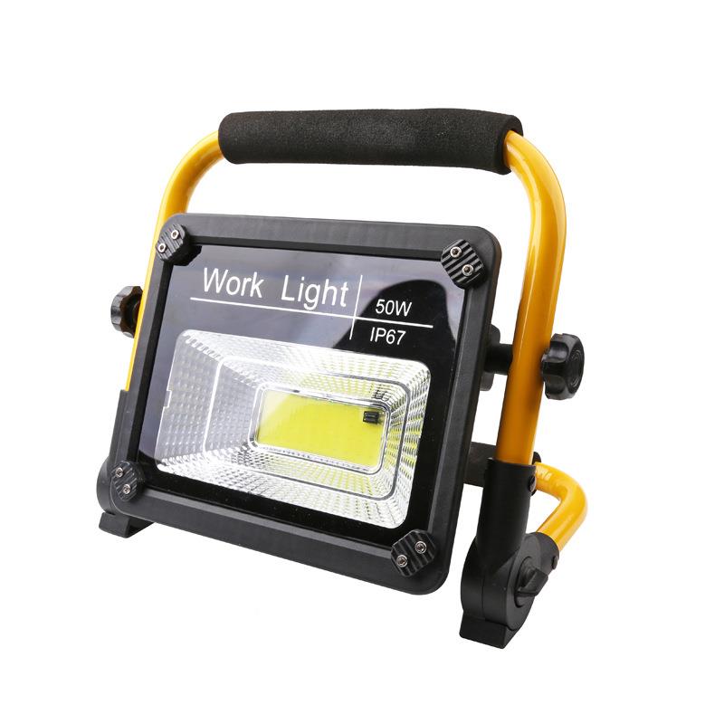 跨大功率ED工作灯 太阳能手灯多功能户外帐篷野L境营应急充W72提